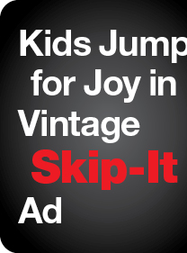 Kids Jump for Joy in Vintage Skip-It Ad