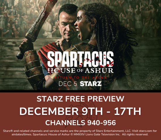 STARZ Free Preview